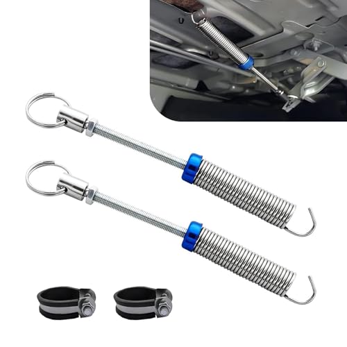 GRANDI Car Trunk Lift Spring, Trunk Lid Spring Automatic Lifter, Metallic Hydraulic-Free Automobile Automatic Lifting Spring Device, Universal for Most Cars Modification Accessories (Silver)