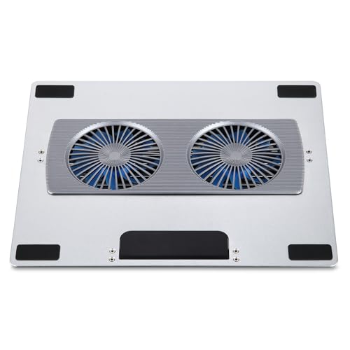 Base enfriadora metálica plegable para laptop 10-16" miniatura 4