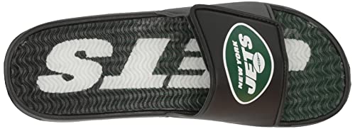 Image of FOCO New Orleans Saints NFL Mens Gradient Wordmark Gel Slide