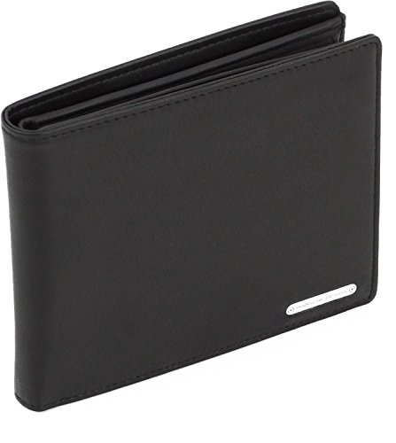 Porsche Design BillFold H12 09/18/09703-01, Portefeuilles et porte-monnaies mixte adulte - Noir - V.9 - taille unique