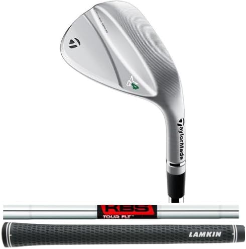 TaylorMade Milled Grind 4 RAW 58* HB Wedge, KBS Tour FLT 120 Stiff Flex Shaft