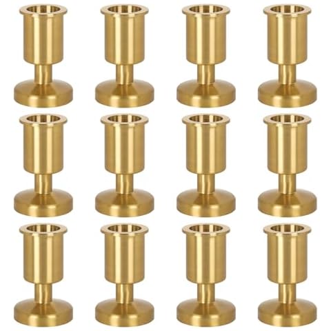 Copper Candle Holder Set for Taper Candles Cover