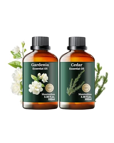 Set Aceite Esencial Gardenia y Cedro 2 x 100 ml