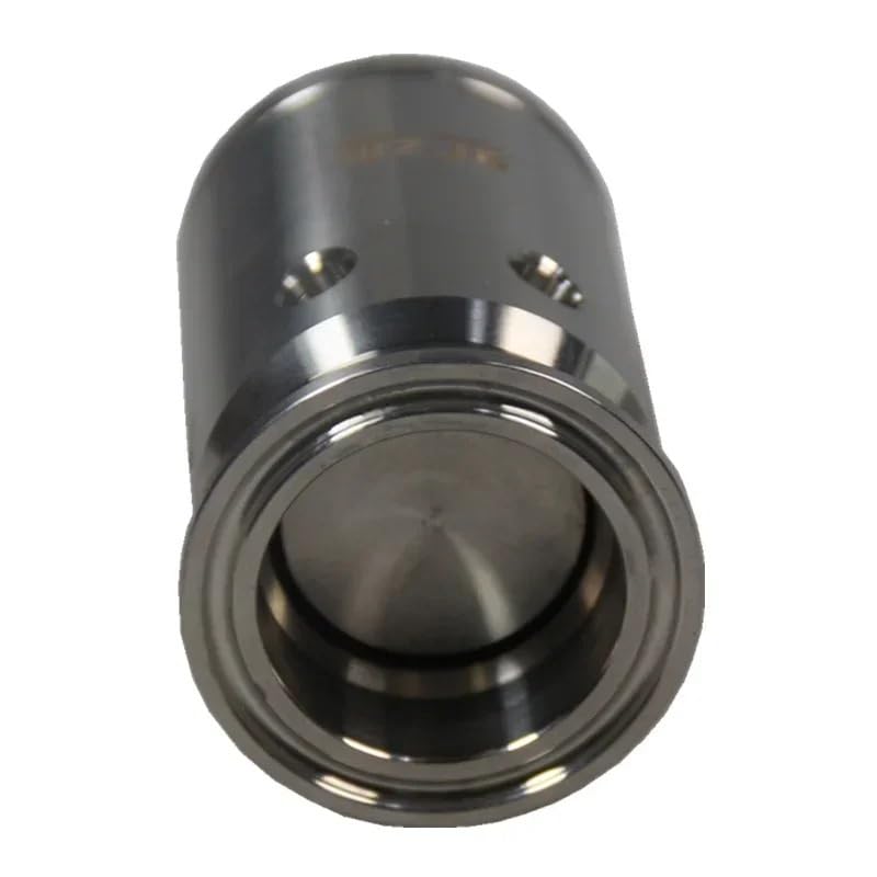 Virola de triple abrazadera de 1,5 "OD 50,5mm 304 acero inoxidable 0-1/2/3 Bar válvula de vacío de alivio de presión ajustable