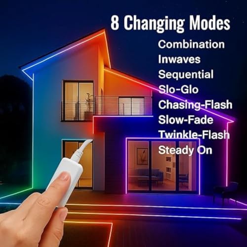 Image of MoonlitDreams 3M LED Rope Light - Multicolor Waterproof Decorative Strip, 48 LEDs /m Plug-in Running Lights for Balcony, Ceiling, Garden, Home, Outdoor, Party, Festival & Christmas Decoration