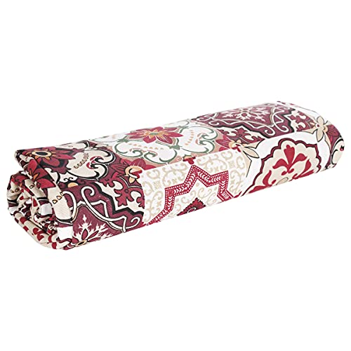 Tela decorativa cubretodo gran foulard colcha cubresofá azulejo burdeos