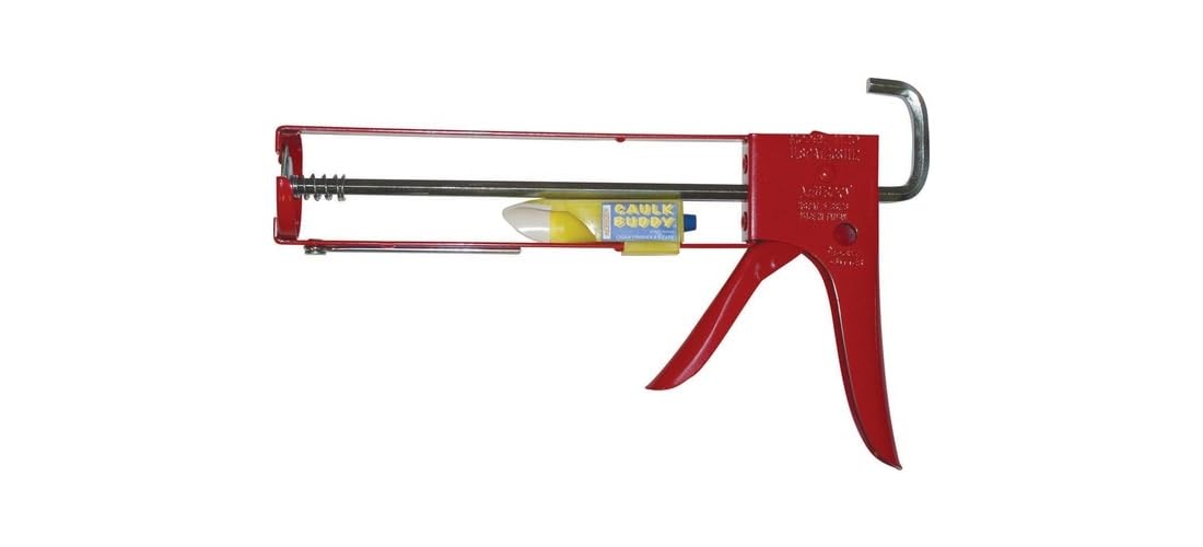 Non-Drip Caulking Gun, Provides Perfect Bead, Smooth Rod, 10:1 Thrust Ratio -112D