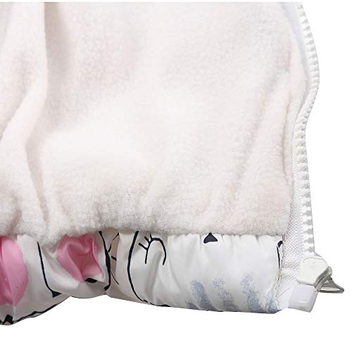 Vekdone Baby Girls Cat Print Waistcoat Toddler Winter Cotton Vest Jacket Coat #TOP3