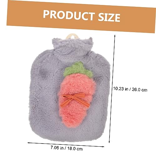 FOMIYES 2 Conjuntos Bolsa de agua quente aquecedor de mãos saco de água quente confortável acessório