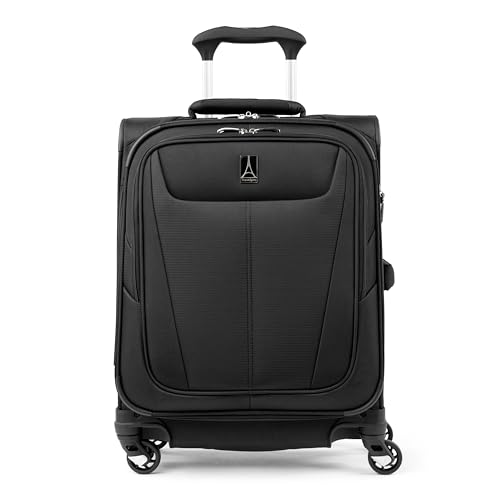 Valise légère Travelpro Maxlite 5 Bagage à Main Extensible 4 Roulettes Noir 49x39x20 cm