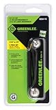 Greenlee 0254-13 Folding Hex Key Set, 5-Piece