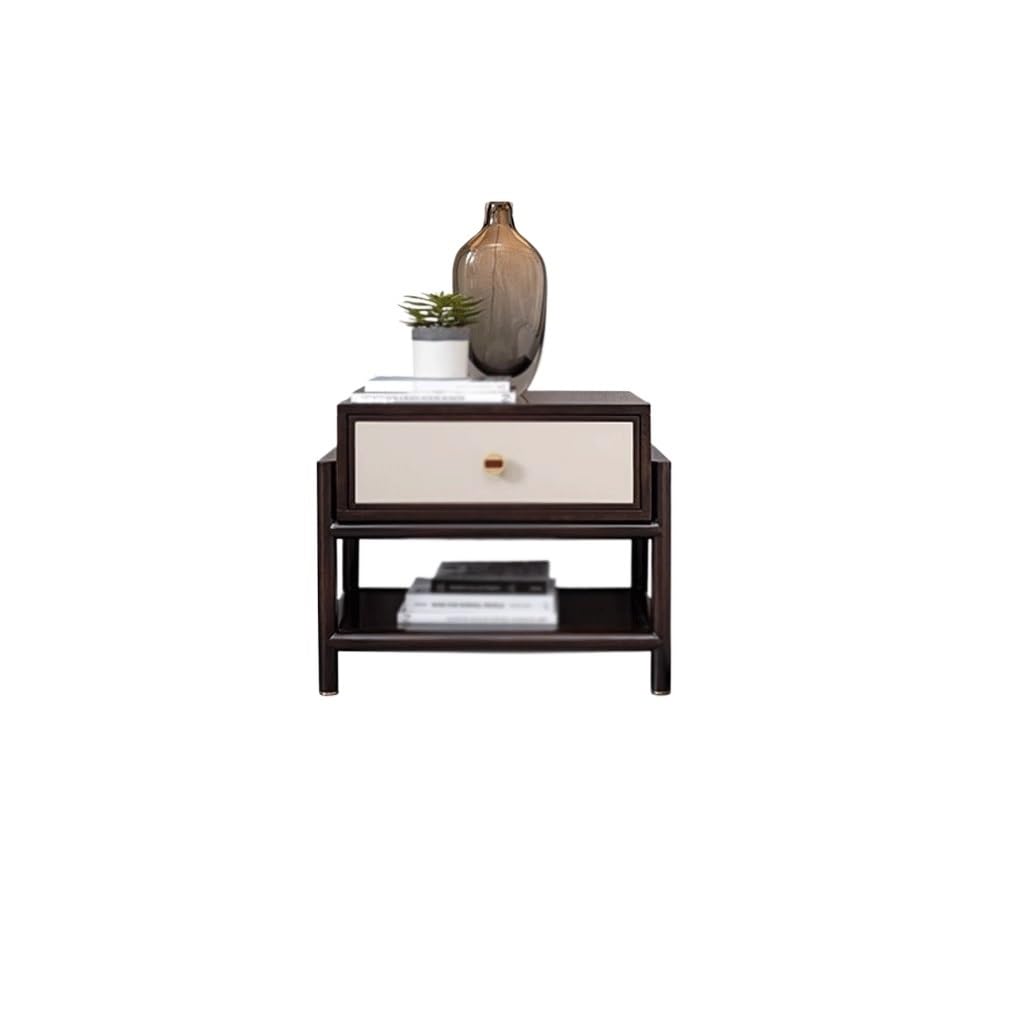 GFHTRELY Couch Desk Bedside Table Modern Bedside Table Solid Wood Bedroom Storage Furniture Small Table