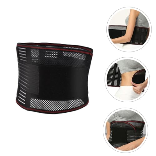 Faja lumbar ajustable color negro talla M miniatura 2