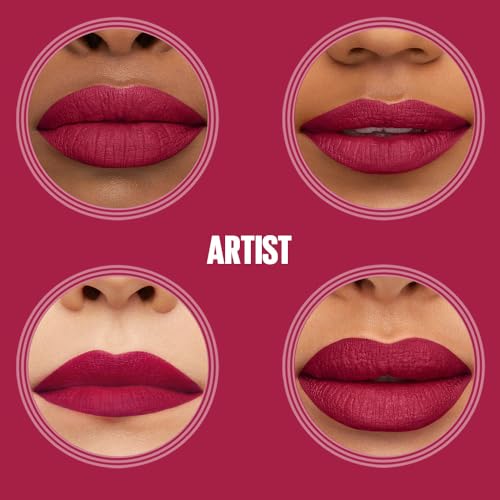 Batom Líquido Super Stay Maybelline Ny Matte Ink Music Collection Artist 36,5 G