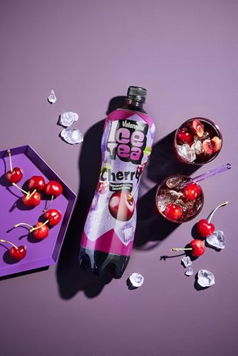 Valensina IceTea Cherry,12 x 0,5l, Eistee Kirsche, Einweg