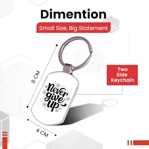 Image of Premium Printed Metal Keychain for Men & Women | High-Definition Artwork Print | Durable Key Ring for Car, Bike, Home & Office Keys | Stylish Decorative Key Holder Gift