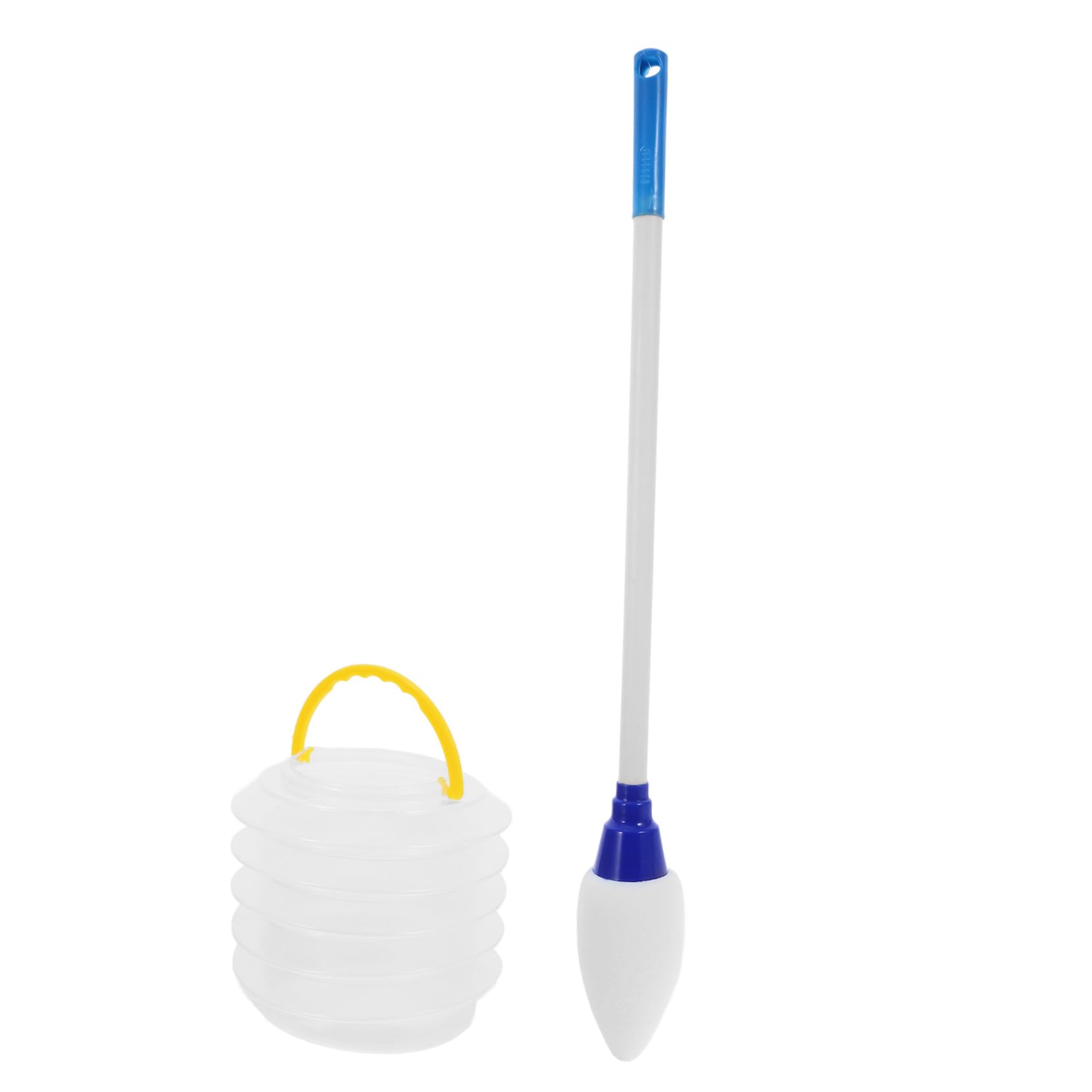 NUOBESTY Elderly Water Writing Brush Kit Large Sponge Pen Extendable Bucket for Outdoor Indoor Calligraphy Fitness