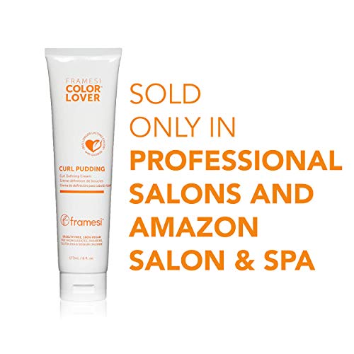 Framesi Color Lover Curl Pudding Styling Cream, 6 Fl Oz, Color Treated Hair, Curl Defining Cream #TOP4