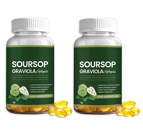Extrait de corossol pour la digestion et la vitalité | 2x60 gélules