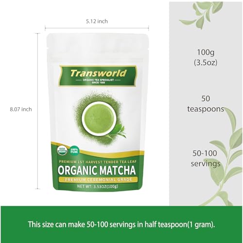 Té Matcha Orgánico en Polvo Ceremonial 100g miniatura 4