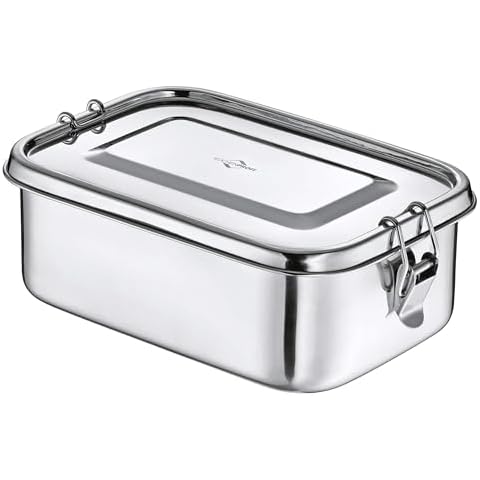 Küchenprofi Classic Glass Lunch Box, Grey Cover