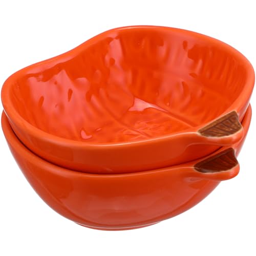 COLLBATH 2Stk Gewürzgerichte Kürbis Dip Teller Halloween...