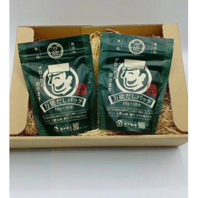 創業75年だし専門店 〜煮物やおかず料理に〜万能だしパック(10g×10袋)2個