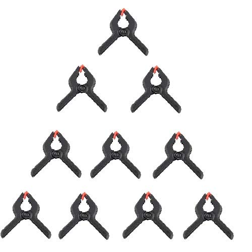 Cisixin 10 Pièce Pinces Clips Universels pour Studio Photo Toile Mousseline Toile de Fond Cover