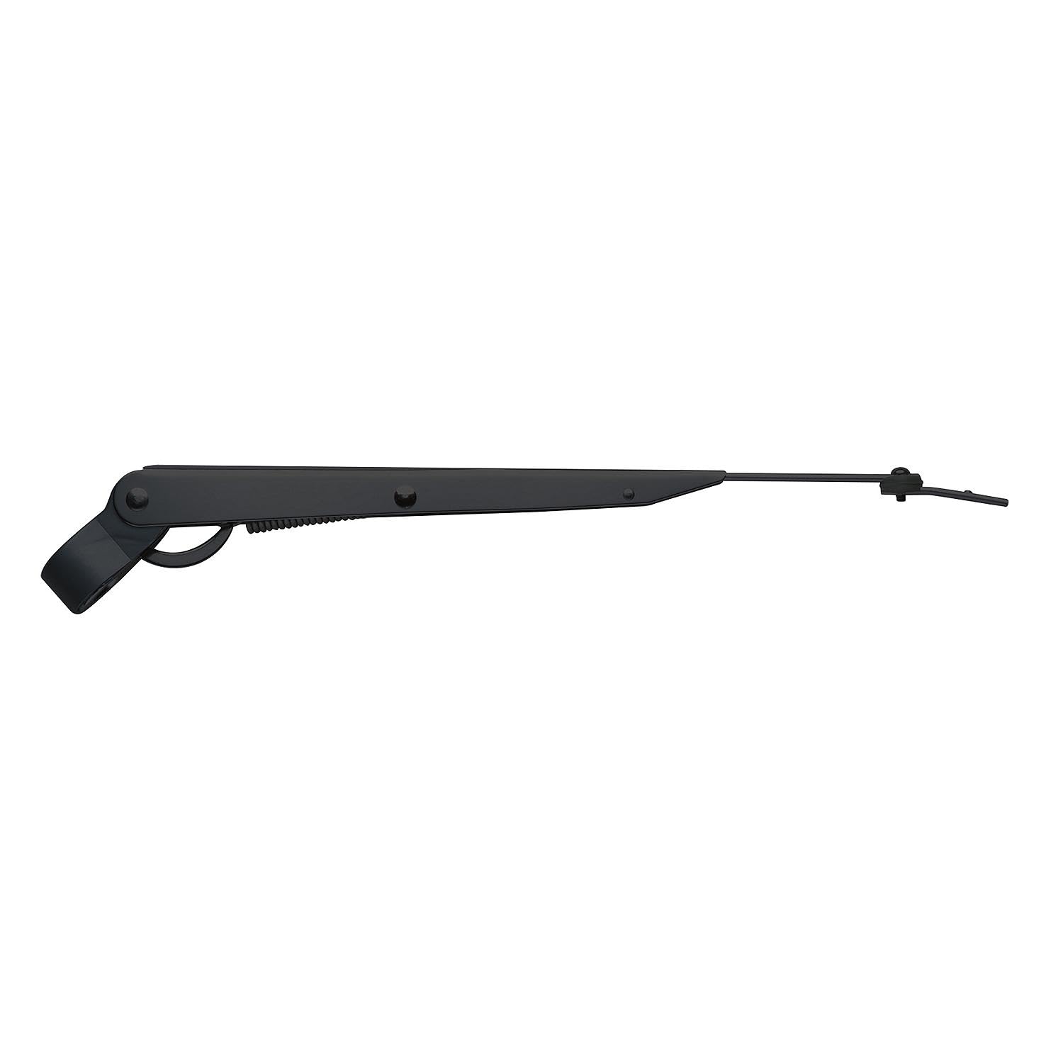 Marinco 33012A Wiper Arm, Deluxe Black Stainless Steel Single, 10"-14" Adjustable