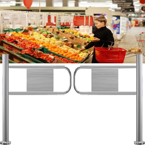 Torniquete para zonas de alto tráfico, seguro y cómodo, ideal para mercados y espacios públicos