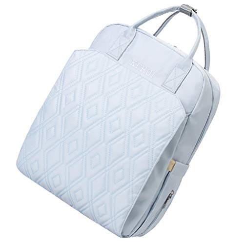 Toddmomy Mochila de fraldas para mãe de grande capacidade, bolsa de viagem portátil para cuidados co