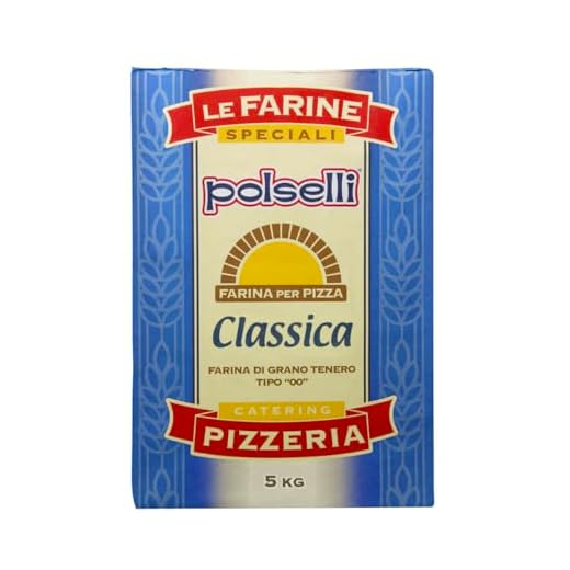 Farina di grano tenero "00" POLSELLI CLASSICA 5 kg - pizza napoletana