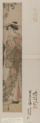 HistoricalFindings Photo: Matsubaya uchi Utahime,Toyokuni Utagawa,Artist,Japan,Beauty,c1790,Courtesan