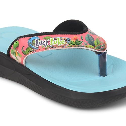 Image of Liberty Lucy&Luke HIPPO-10T Casual Slipper For Kids With EVA Sole | Durable and Lightweight | Comfortable and Soft Outsole for Everyday Wear | Stylish Footwear and Cushioned Footbed