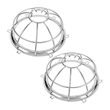 Mikinona 2 Stück Feuerlösch Sprinkler Schutzkäfig aus Robustem Eisen Transparente Abdeckung für...
