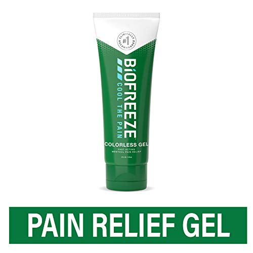 Biofreeze Pain Relief Gel, 4 oz. Tube, Colorless (Packaging May Vary)