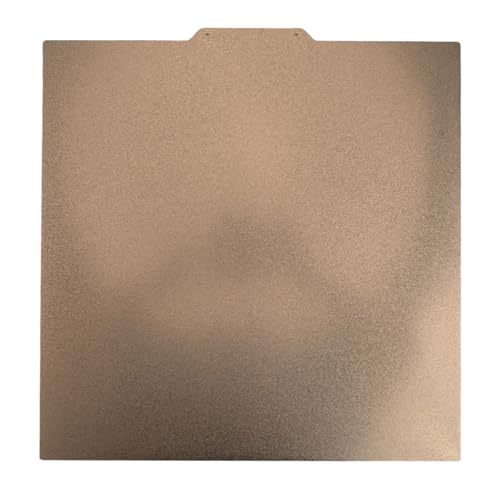 Plaque en acier à ressort PEI 330x330mm anti-warping avec support magnétique pour imprimante 3D
