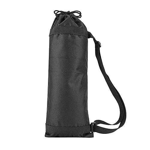 Sac de trépied d'appareil photo noir portable pliant extérieur Oxford sangle rembourrée trépied d'appareil photo sac de transport de photographie conçu pour trépied de caméra trépied micro(45 cm)
