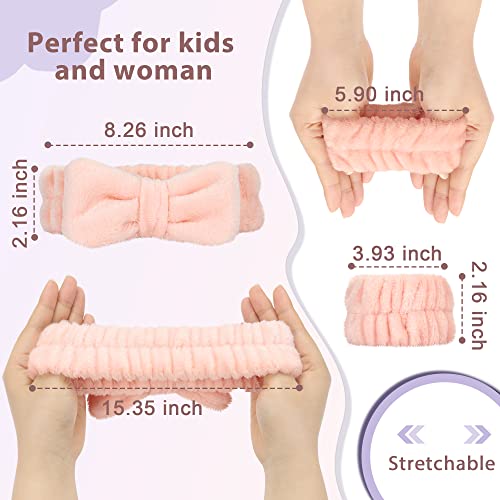 Crosize 7 Pack Face Wash Headband And Wristband Set For Women, Cute Spa Skin Care Headband For Washing Face, Terry Cloth Facia Headband And Wrist Towels For Washing Face, Makeup, Skincare #TOP1