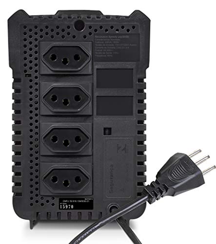 Estabilizador SMS Revol. Speedy 300VA BI-115 15970 Preto