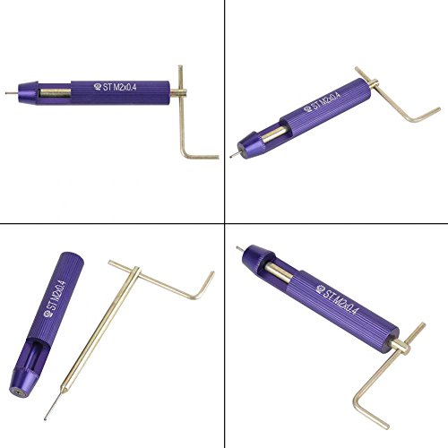 Akozon Gewinde Einsatzreparatur Satz Nachfüll-Reparatursatz 50pcs Edelstahl Coiled Draht Helical Gewindeeinsätze Gewindereparatureinsatz Schraubgewinde Gewindereparatur Gewindeschneideinsätze M2 x 2D