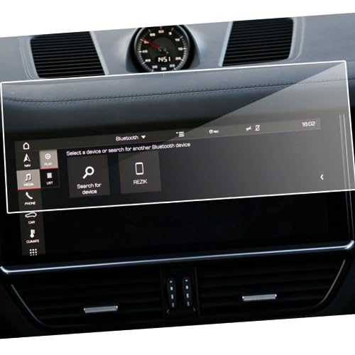 Protection écran tactile cassé Porsche Cayenne film verre trempé navigation GPS