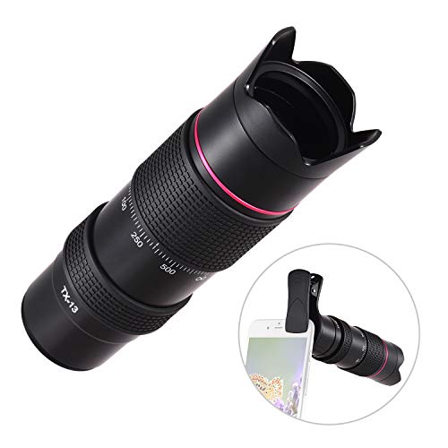 ORDRO TX-13 Camera Telescope,12X Ultra HD Monocular Telescope Lens Telephoto Zoom Lens Adopt