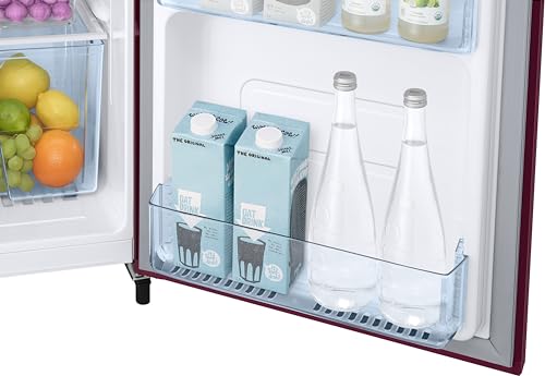 Image of Samsung 183 L, 4 Star, Digital Inverter, Direct-Cool Single Door Refrigerator (RR20C1724HN /HL, Himalaya poppy Blue)