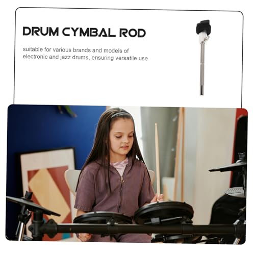 Cymbal Boom Arm Attachment para batería, soporte ajustable para Hihat y platillos, montaje rápido para baterías electrónicas y acústicas miniatura 7