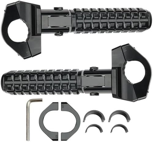 Repose-pieds de moto robuste noir pour R1300GS R1250GS F900 haute résistance