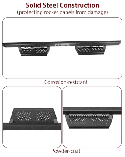 Estribos laterales para Chevy Silverado 2007-2019 miniatura 4