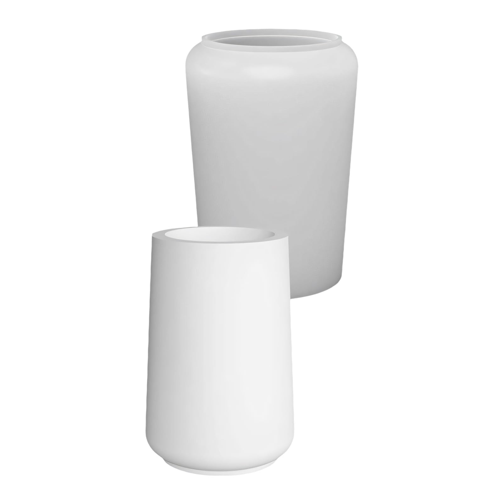 NVOQILIN Silicone Vase Molds Multipurpose Flower Vase Silicone for Epoxy Casting Making Pen Holder Gypsum Figure Decoration Elastomer Jar Cast