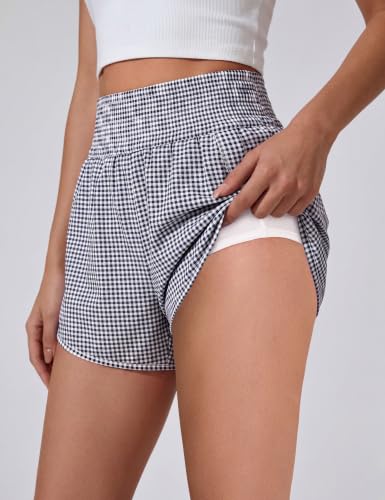 Image of BMJL 2.5 inch Athletic Shorts for Women Comfy High Waisted Short with Pocket