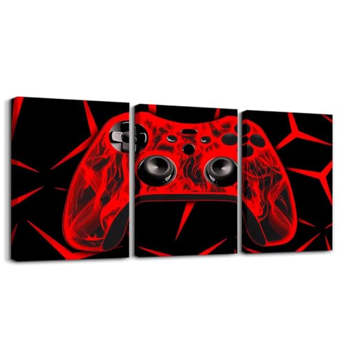 Feelyou Gamer Gamepad Wall Art Girls 12" x 16" x 3